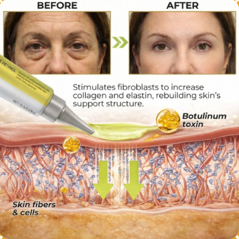 Before and after skin illustration